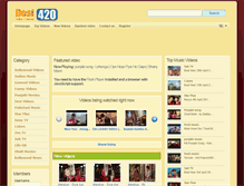 Tablet Screenshot of desi420.com